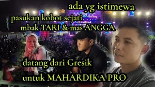 Istimewa mbak TARI \u0026 Mas ANGGA Hadir di lapangan paleran Jember demi MAHARDIKA PRO 