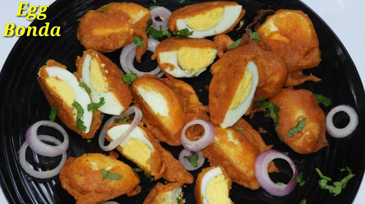 Egg Bonda in Kannada | ಮೊಟ್ಟೆ ಬೊಂಡ | Quick Egg Bonda recipe in Kannada | Rekha Aduge