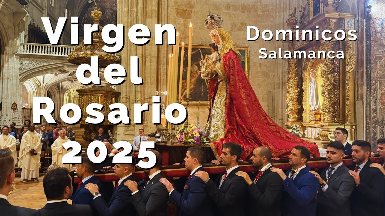 Virgen del Rosario 2025 (Iglesia San Esteban - Salamanca, 07.Oct.25)