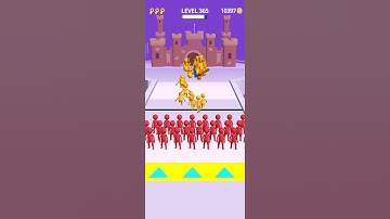 Join Clash 3D: Level 365 #short #ironman