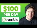 How To Make Money With Rumble (2022) - For Beginners