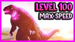 How Fast Is MAX GODZILLA 2021?  Roblox Kaiju Universe