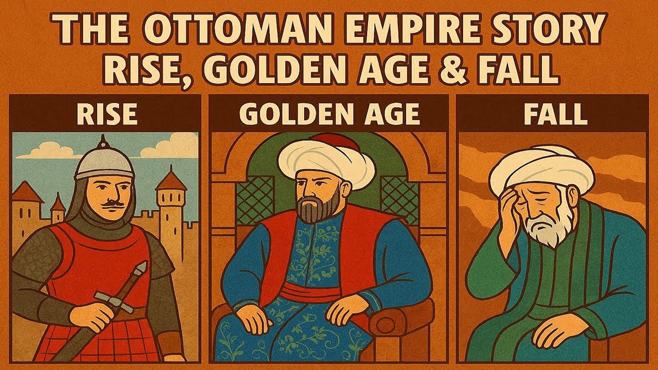 The Ottoman Empire Story — Rise, Golden Age & Fall — 1 Minute Timeline Of Nations