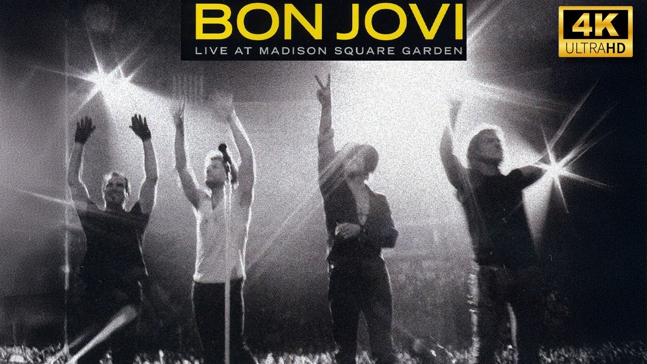 Bon Jovi  - Live at Madison Square Garden (2008) - Full Concert - Upscaled to 4K UHD!