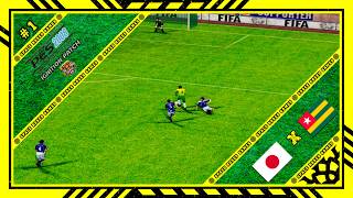 PES 2008: Ignition Patch (PS2) Copa AAA #1 Japão x Togo | Rodada 1