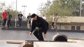 Andrew Reynolds slow mo at Stoner skatepark
