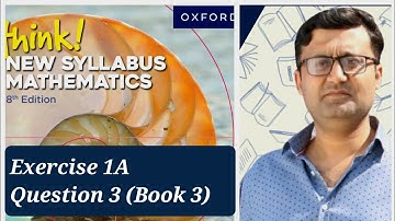 Exercise 1A (Algebraic Fraction )  Question 3. Think New Syllabus Mathematics 8th Edition Book 3
