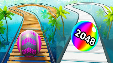 Rollance Adventure Balls VS Ball Run 2048 - Android iOS Gameplay Ep 6