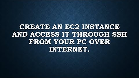 CI/CD :Cloud Computing Task | The Sparks Foundation| Creating EC2 instance and accessing through SSH