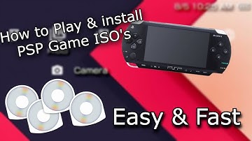 [How To] Install Games on Modded PSP