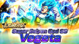 NEW LEGEND Super Saiyan Blue Vegeta Officially Revealed!!-Dragon Ball Legends screenshot 4