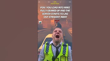 The Zombies Servers have been so bad recently #shorts #MW3 #MWZombies #GamingMeme