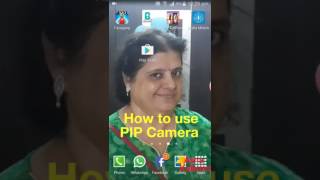 How to use PIP CAMERA app screenshot 1