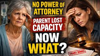 No Power of Attorney and Parent Lost Capacity: Now What