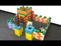 Diy minecrafts dog house for pomeranian puppies  munchin kitten  mr pet 52