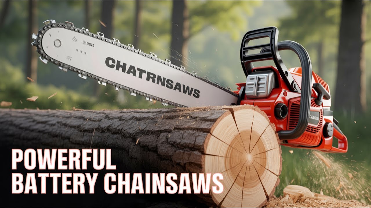 Top 5 Best Battery Powered Chainsaw 2025 - Best Battery Powered ...