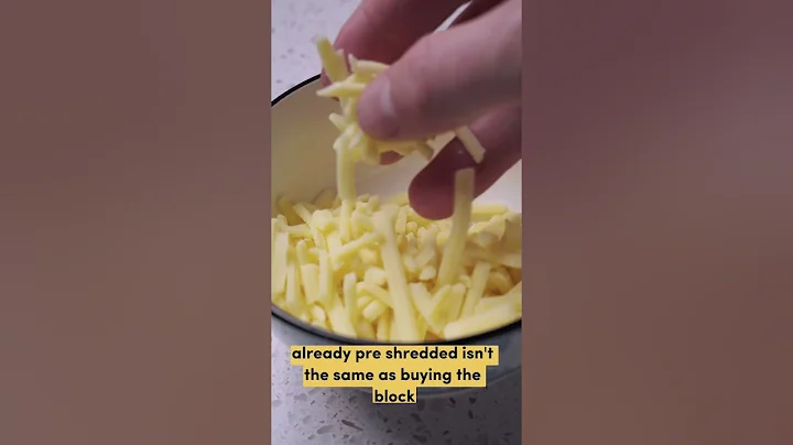STOP USING PRE-SHREDDED CHEESE!!!