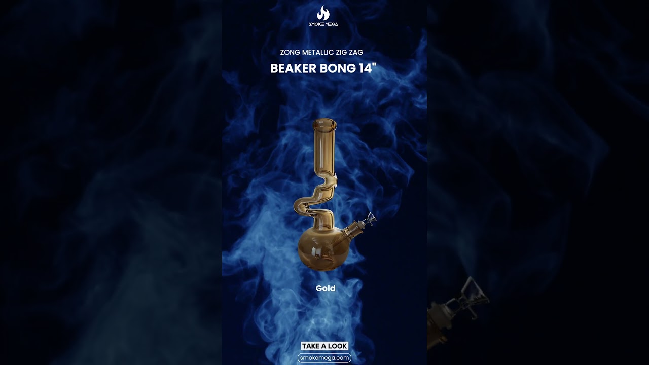 Beaker Bong Smoking Session in the USA | SmokeMega.com