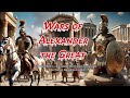 Wars of Alexander the Great (336–323 BCE) conquests across Persia, Egypt, and India