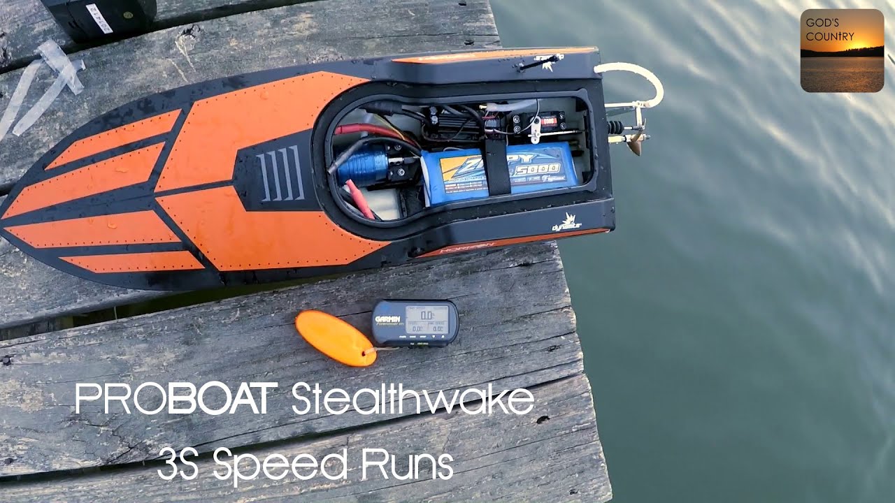 Proboat Stealthwake brushless 3S speed 