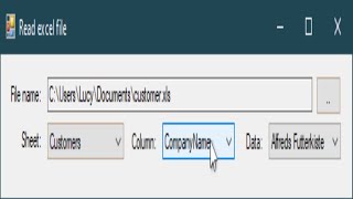 C# Tutorial - Read Excel file in C# | FoxLearn