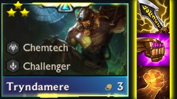 Full crit 3 star Tryndamere⭐⭐⭐ | TFT Set 6.5