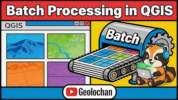 Batch Processing with QGIS.