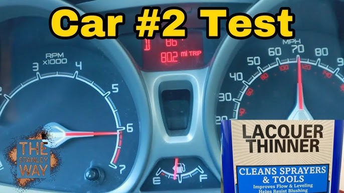 PO420 Myth Busted?? PART -1 Lacquer Thinner in your Gas tank? Will It  work?? 