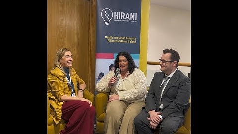 Life Cells NI - Catherine King and Michael Conway interview at "On the Sofa" Session at NICON