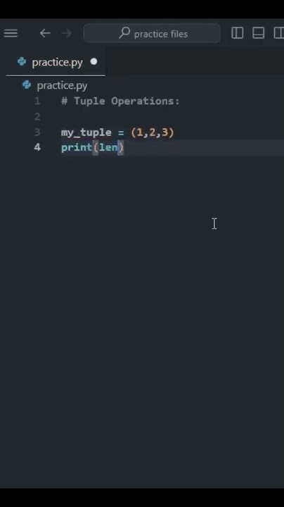 Tuple Operations | #python #pythonprogramming#coding#learnpython # ...
