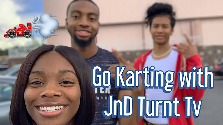 TIARA GO KARTING WITH JND TURNTTV