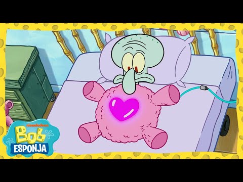 Bob Esponja | Calamardo tiene una nueva nariz | Bob Esponja en Español