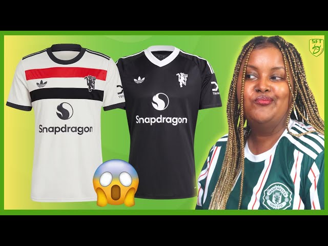 MAN UNITED NEW THIRD & GOALKEEPER KITS 24/25 REACTION! - YouTube