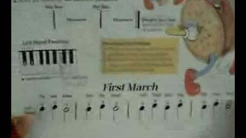 Piano Lessons Primer Lesson 1