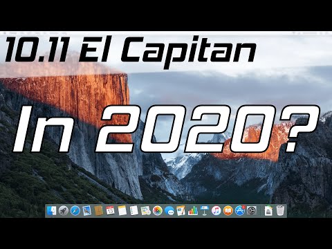 क्या OS X 10.11 El Capitan आज अप्रचलित है?