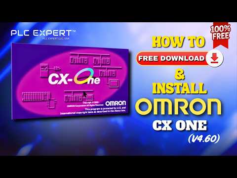 How To Free Download and Install Omron CX One V4.60 Software (Step-by-Step Beginner Guide 2026)