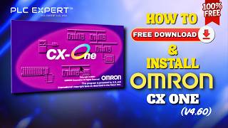 How To Free Download And Install Omron Cx One V4.60 Software Step-By-Step Beginner Guide 2026