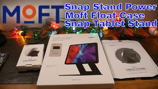 Moft Tablet Float & Snap Stands & Snap Charge Stand With Wallet