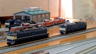 【鉄道模型】Nゲージ/TOMIX 7116 EF65 501号機がEF64 1001号機に続いて、ひとり鉄道模型CLUBに入線!
