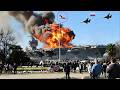 JUST HAPPENED! A US aircraft carrier carrying 5,000 reservists sank in the Black Sea!