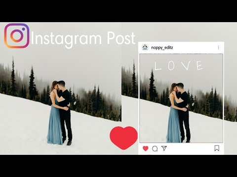 แต่ง รูป เก๋ ๆ  2022 Update  PicsArt Photo Editing Tutorial | Instagram Post | แต่งรูปเก๋ ๆ