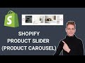 Shopify how to create a Featured Product Slider