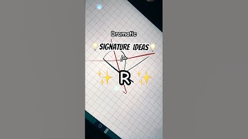 Dramatic Signature Ideas for R Names #signature #handwriting #art #letra #R #calligraphy #shorts