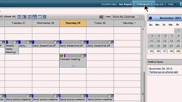 Calendar and Appointments in Maximizer CRM