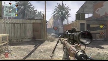 Modern Warfare 2 |No Scope Across map Favela| Edited