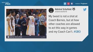 Admiral Schofield Tweet: Everyone relax