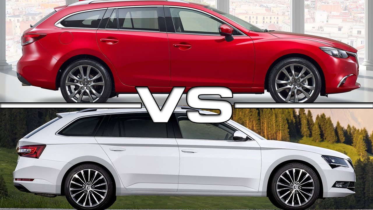 Mazda 6 Wagon vs Skoda Superb Combi YouTube