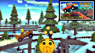 BLOCKY ROAD Rally Car Drive Games Play screenshot 4