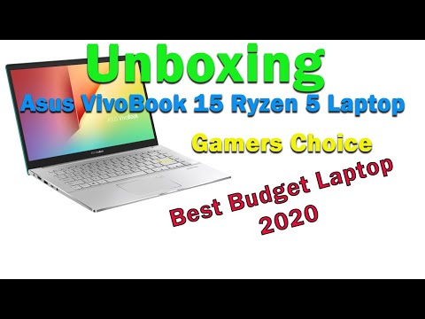 Asus VivoBook 15 Ryzen 5 X512DA-EJ449T Best Budget Laptop unboxing 2020 (hindi)