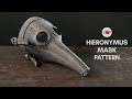Plague Doctor Mask Hieronymus Pattern